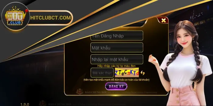 Đăng ký Hitclub từ 5 bước cực dễ thực hiện