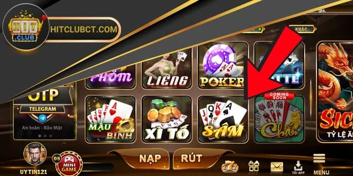 Sâm Hitclub - cách chơi cho tân binh nên nắm rõ